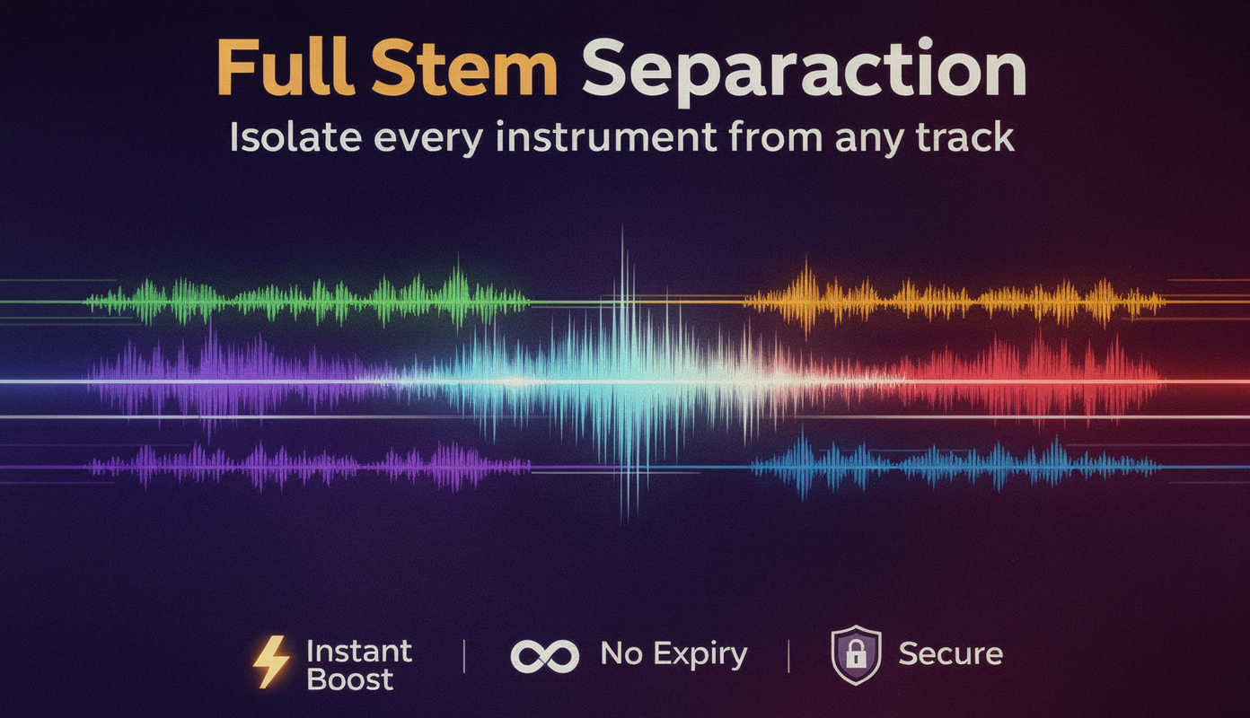 Full Stem Separation