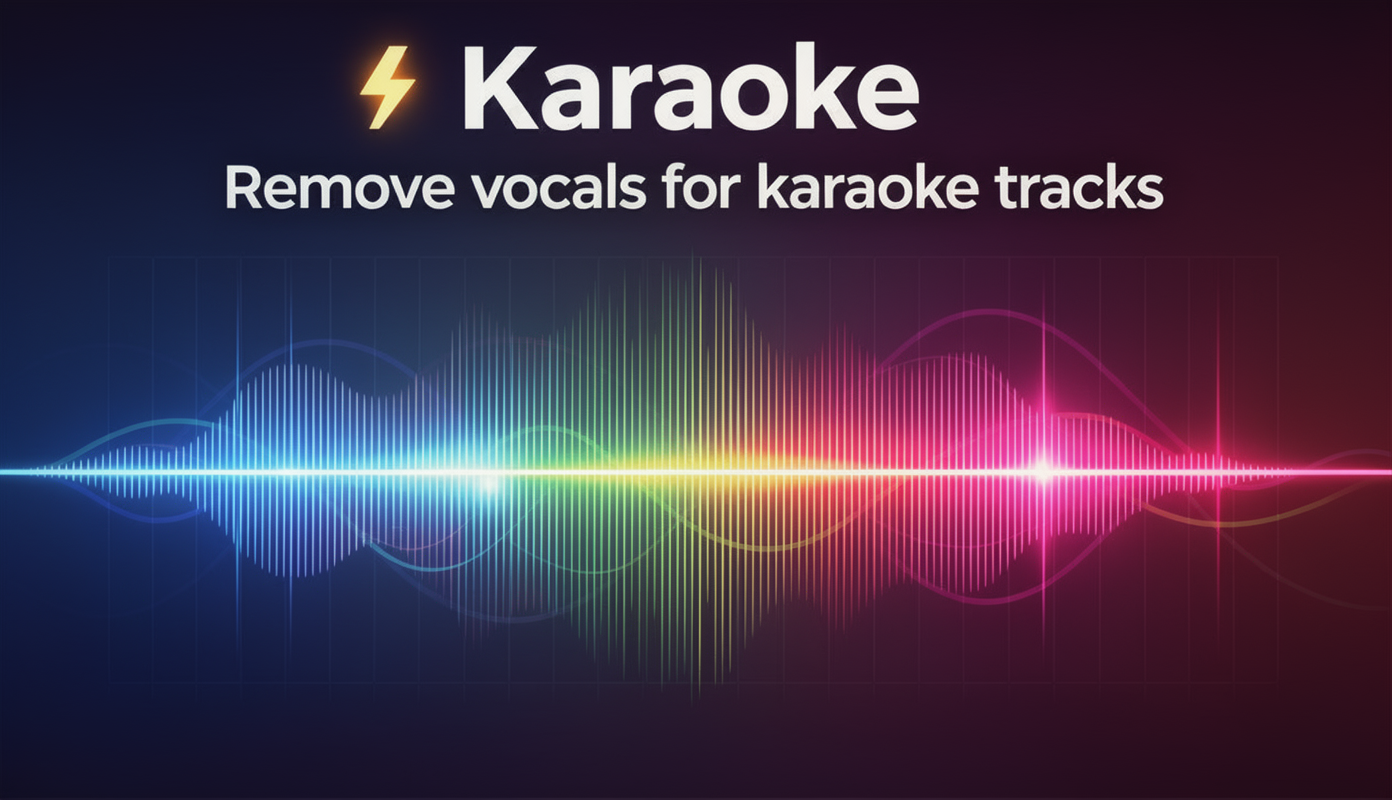 Karaoke (Remove Vocals)